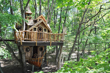 ツリーハウス Treehouse 木製遊具 Forest Works